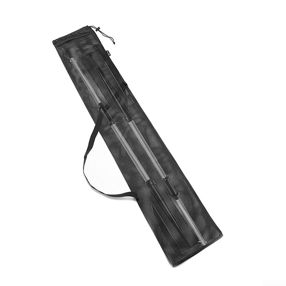 Kajak-Paddeltasche, 130 cm, tragbar, Netz-Paddelhalter, Aufbewahrungstaschen, schnell trocknend, verstellbarer Schultergurt, Paddelaufbewahrungstasche, Wassersportausrüstung