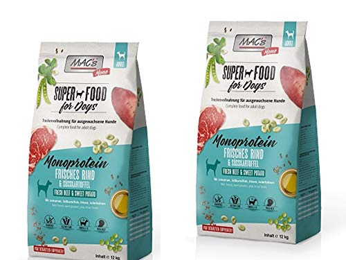 MACs Dog Mono Rind | 2X 12kg Hundefutter Sparpackung