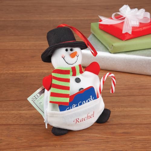 Fox Valley Traders Custom Snowman Cash Gift Pouch2