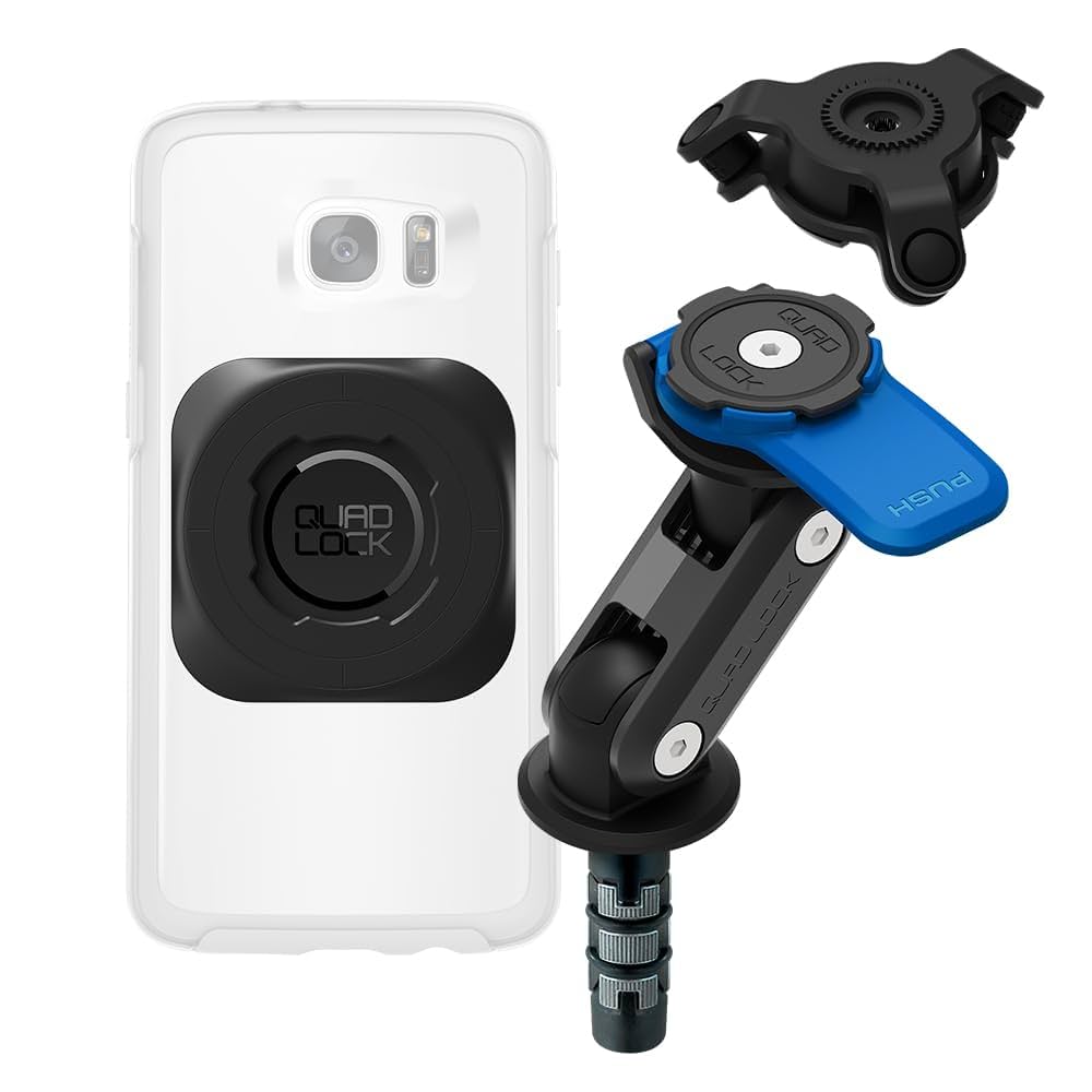 アクセサリー QUADLOCK / FORK STEM MOUNT Amazon.com: Quad Lock Motorcycle Fork Stem Mount for iPhone