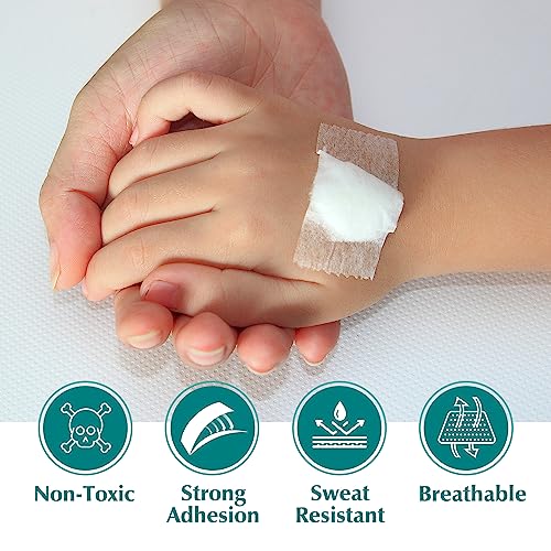 General Medi Soft Paper Surgical Tape 1" x 10.9 Yards, Gentle Adhesion (12 Rolls) - Image 5