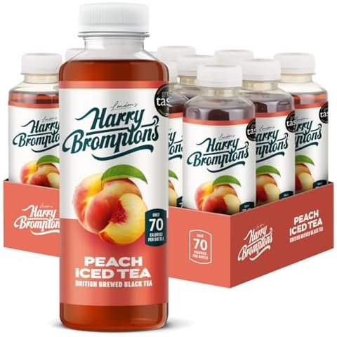 Harry Brompton's Refreshing Peach Iced Tea Cover