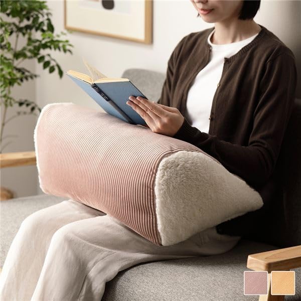 マルチ クッション ピンク 三角クッション 枕 背クッション 肘置き 脚置き くすみカラー コーデュロイ調 top1-ds-2547