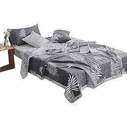 Colchas Bouti Carrefour ZIXINGA Mantener Caliente Colcha de impresión, Estudiante Colcha Niño Mantener cálido Dormitorio Sala Balcón edredón Colcha de Aire Acondicionado,Algodónsuave Cómodo Transpirable Fresco 150 * 200cm