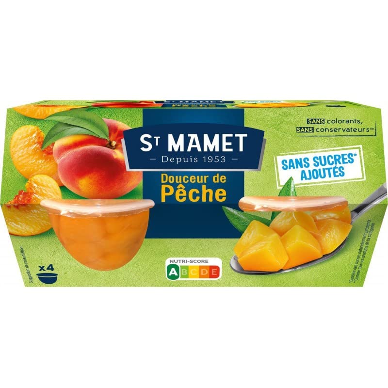 ST MAMET | Mi melocotón suave X4 452G | 2 piezas | Envío gratis