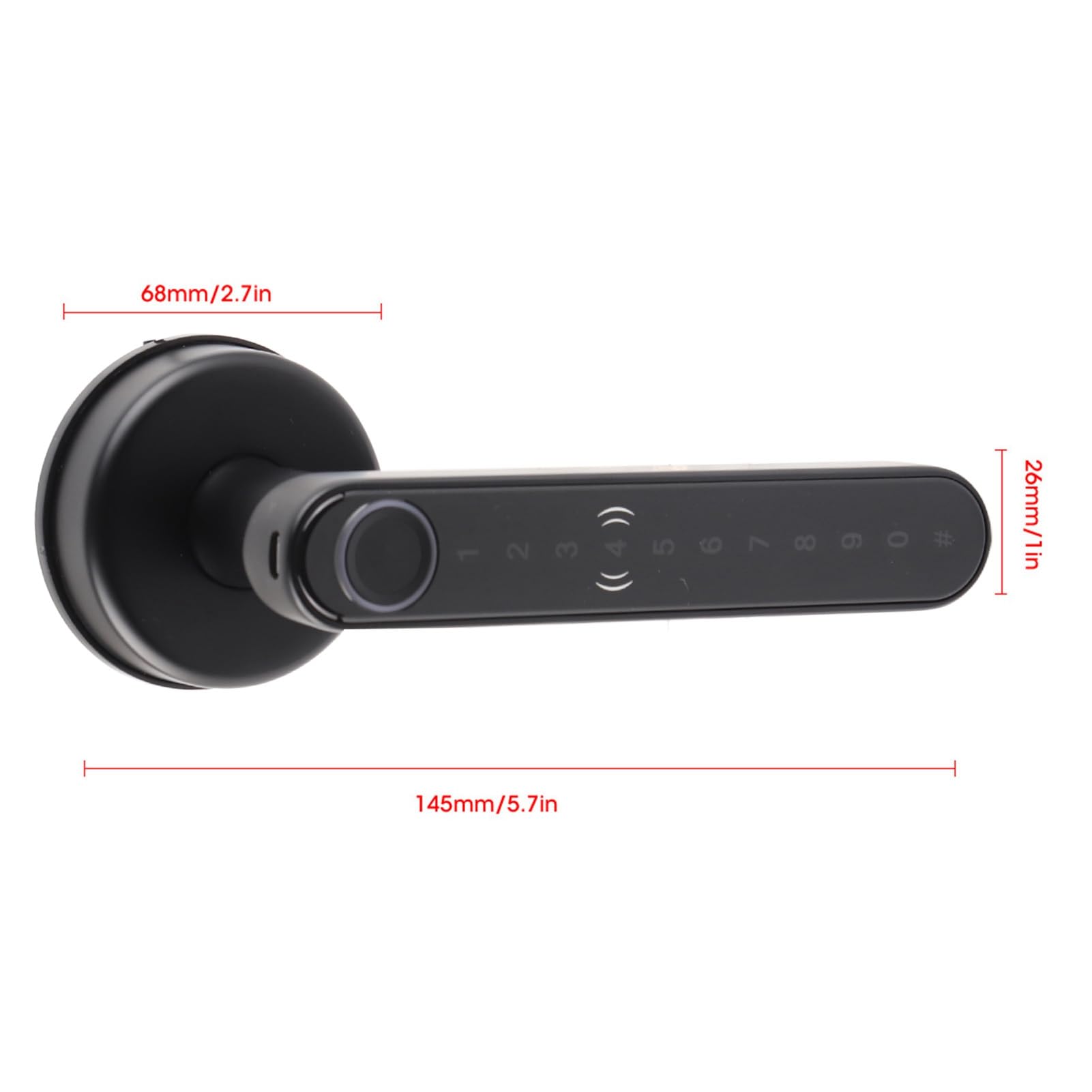 CHICIRIS Serratura Bluetooth per Impronta Digitale con Controllo Tramite