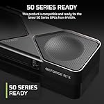 CORSAIR RM1000x ATX 3.1 PCIe 5.1 Ready Fully Modular 1000W Power Supply – Low-Noise, Cybenetics Gold Efficiency, Native 12V-2x6 Connector – Black - Image 3