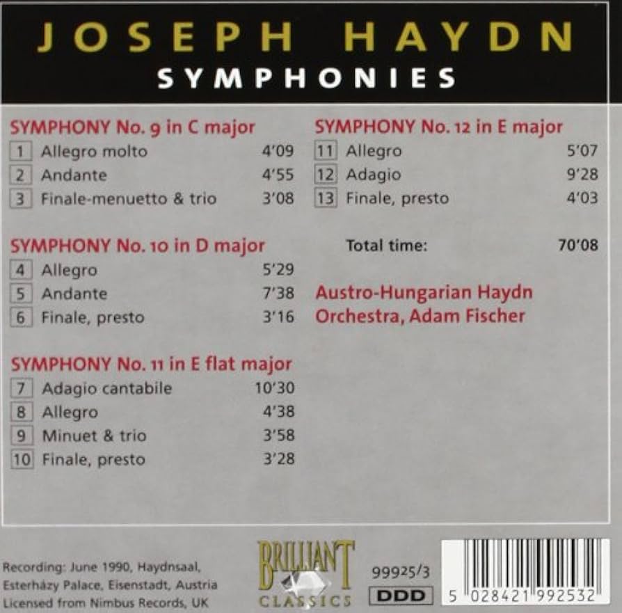 ハイドン交響曲 1-104 33CDボックス Amazon.co.jp: ハイドン:交響曲全集(33枚組)/Joseph Haydn