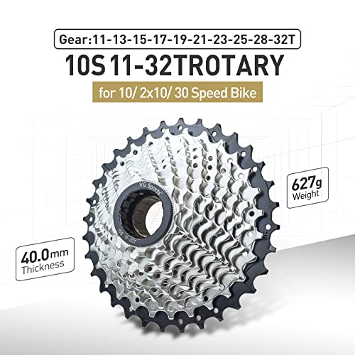 Vg Sports Bike Freewheel, 5/6/7/8/9/10/11 Speed Bicycle Freewheel 11-32T/11-36T/13-28T/13-32T/14-28T Replacement Cycling Accessories #TOP1