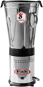 Liquidificador FAK Baixa Rotação 8 Litros 127v