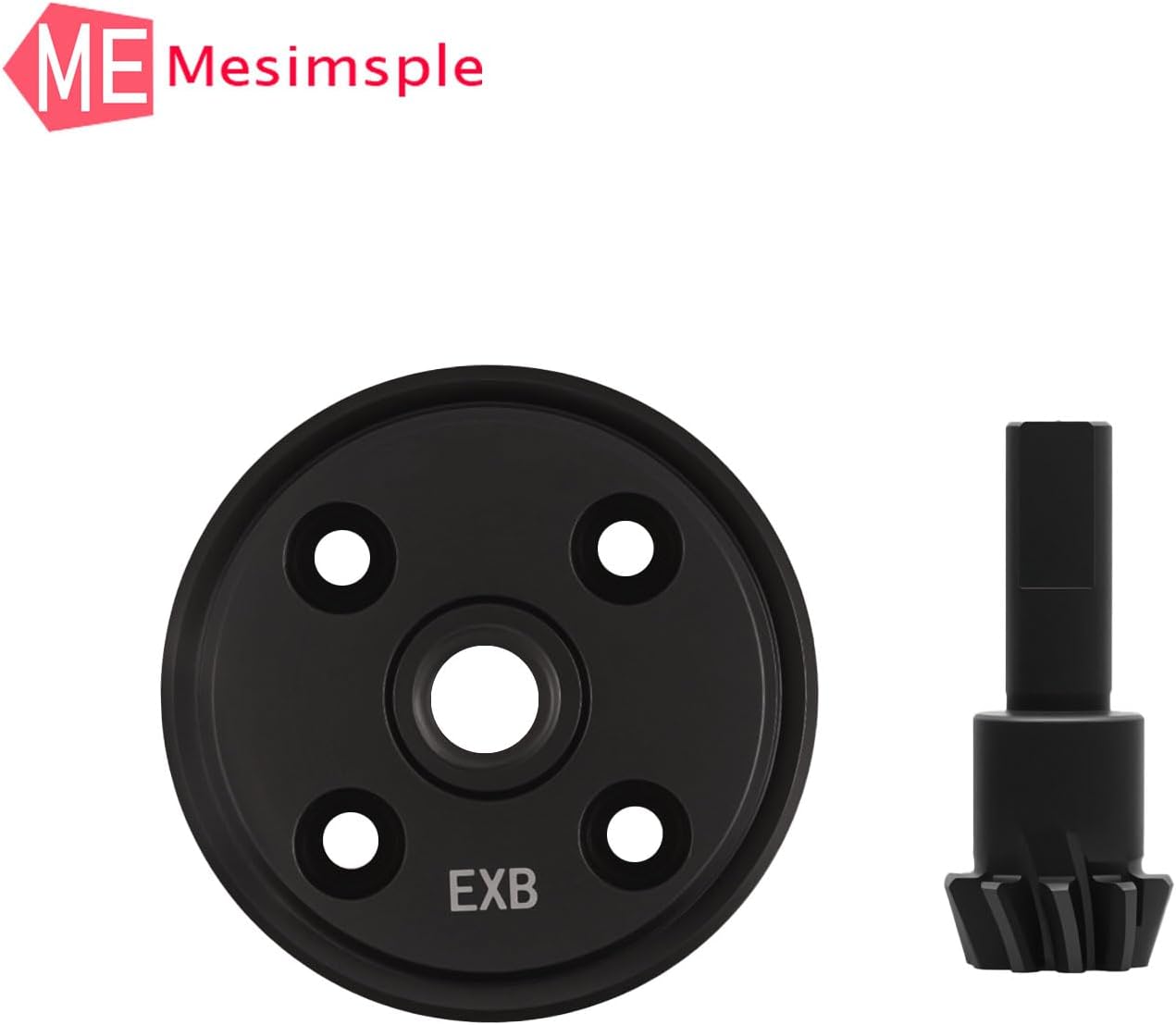 20CrmoTi Steel Limited Slip Differential EXB Diff Main Input Gear 43T/10T for Arrma 1/8 Kraton Outcast Notorious Talion Typhon 6S EXB Series RC Car Upgrade Parts