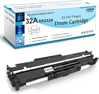 ASEKER Compatible 32A CF232A Drum Cartridge for HP M118 M118dw M203d M203dn M203dw M203 M220 MFP M148 M148dw M148fdw M140 M227fdn M227fdw M227sdn M227 Printers 23000 Pages (Black Drum Unit)
