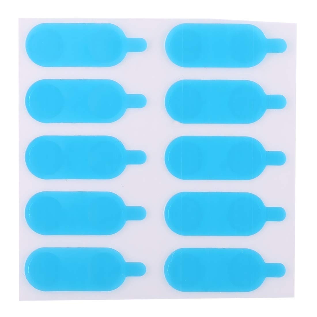 Luoshan 10 PCS Back Camera Lens with Sticker for Huawei P20 Lite/Nova 3e