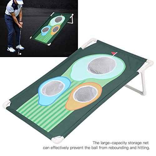 Conjunto de alvos de prática de golfe, rede dobrável de prática de golfe, armazenamento de grande ca
