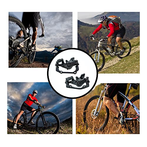 1 Pair Bike Mechanical Disc Brake,Universal Front And Rear Mechanical Disc Brake Calipers For Mountain Bikes,Folding Bikes,Road Bikes #TOP6