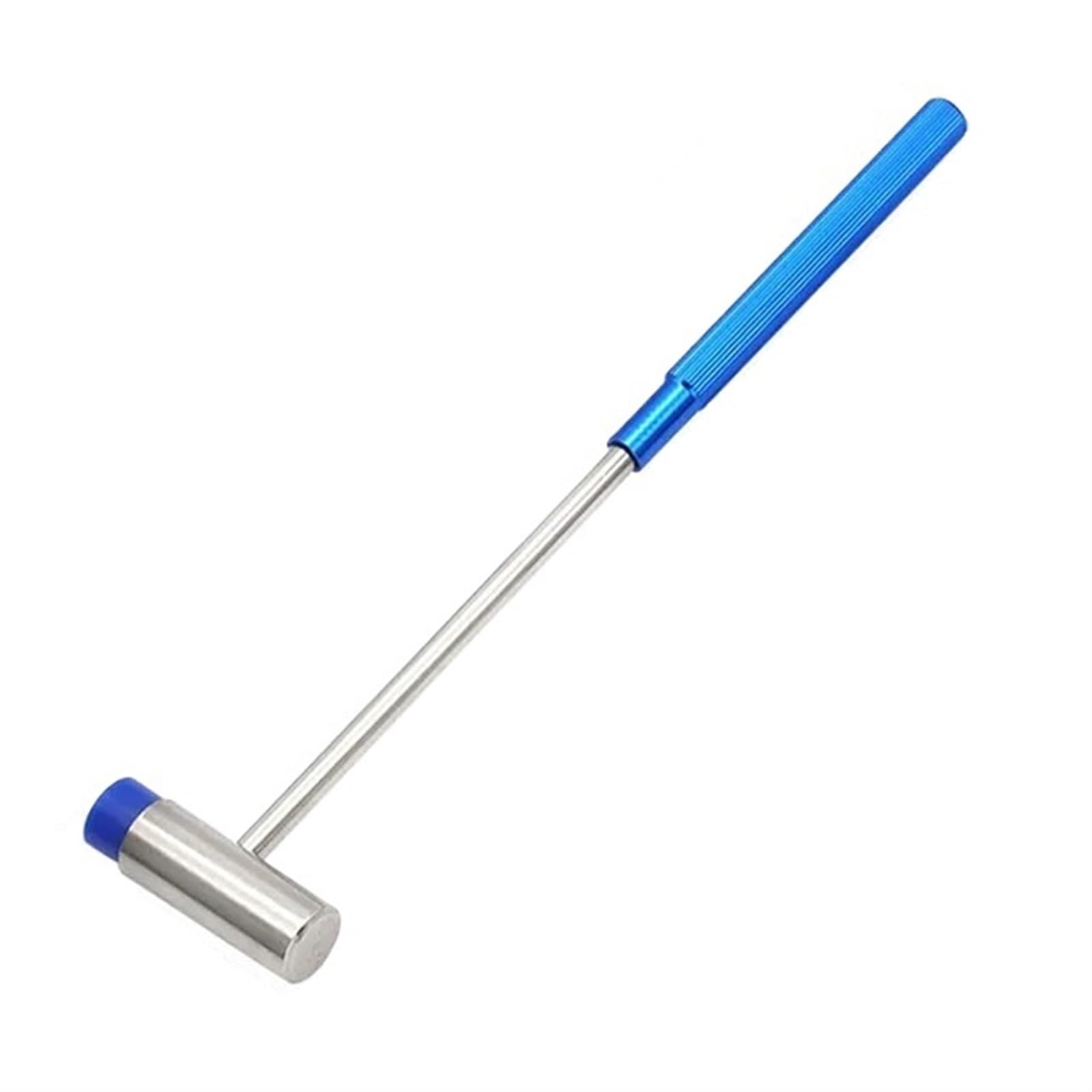 młotek gumowy, 150/185/177mm Mini młotek do naprawy narzędzi metalowy gumowy z podwójną głowicą przenośny majsterkowania biżuteria zegarek narzędzie ręczne(Blue 177mm)