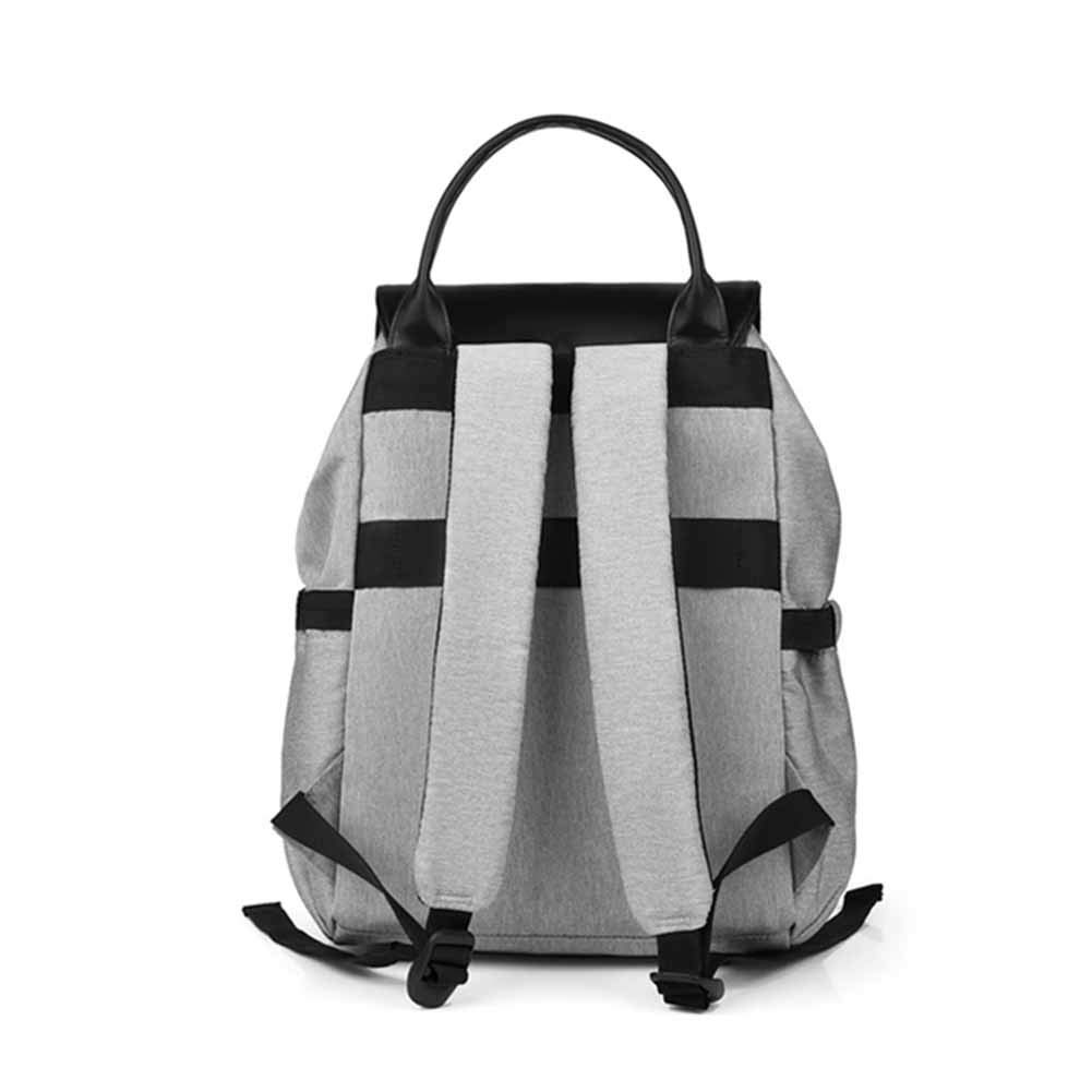LAI HO Panno di Oxford Mummia Borsa Tracolla Materna e Infantile Pacchetto Multi-Funzione di Grande capienza Madre Diaper Bag Bottiglia Zaino del Bambino,Dark Blue