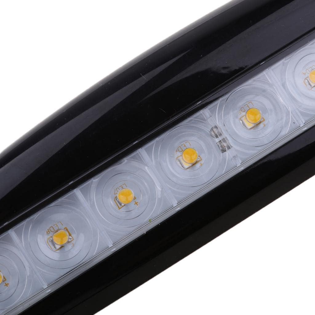 4000K Waterproof Awning Rope Light Camper Awning Light for Ship RV Marine Black/18