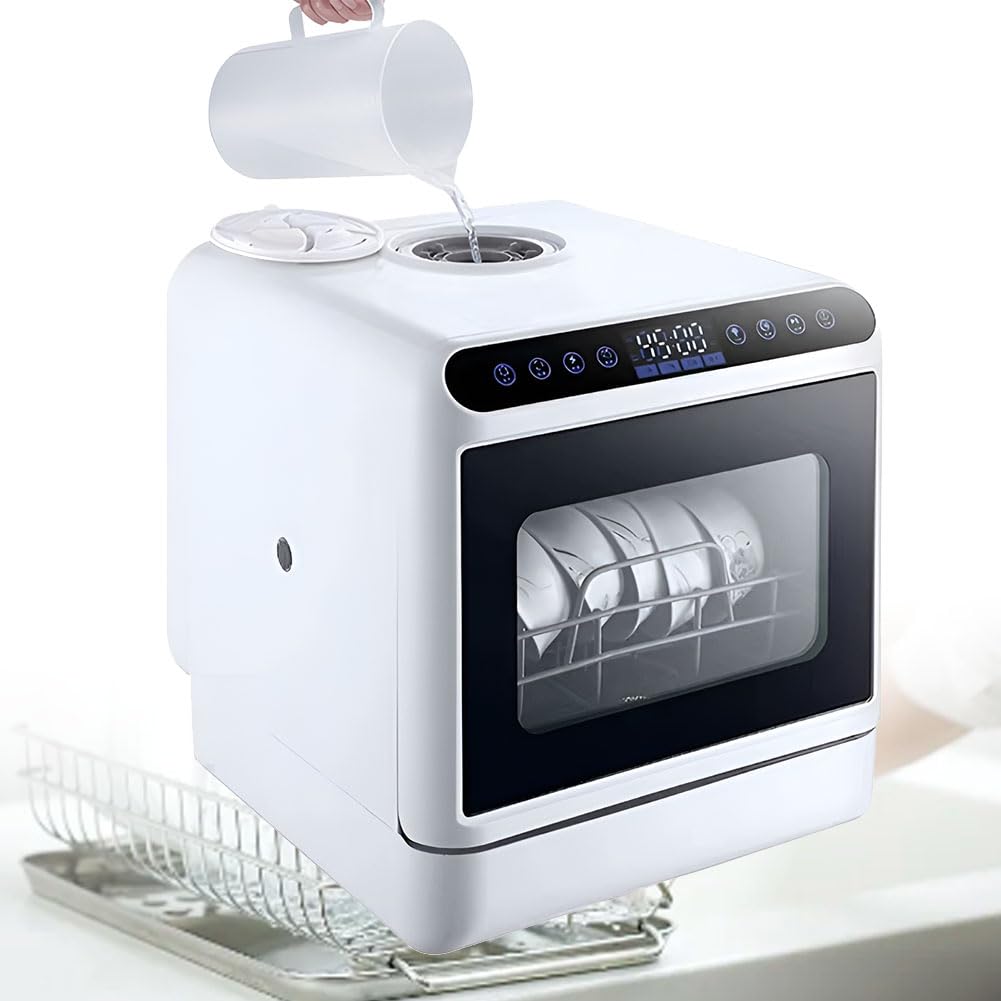Lave-vaisselle de table intelligent pour camping-car et petites cuisines avec quatre modes