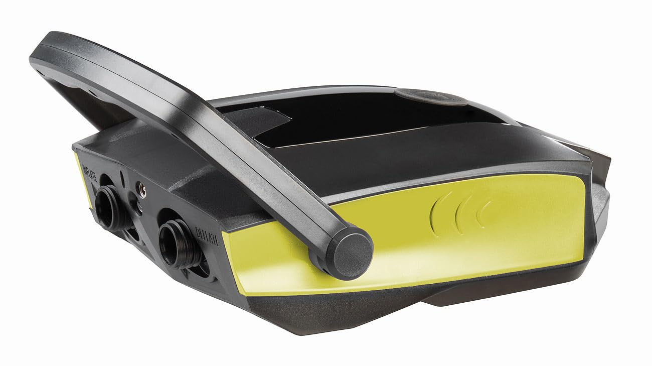 AGT SUP Akku Pumpe: 2in1-Akku-Kompressor- & Schlauchboot-Pumpe, 50 psi /3,4 bar, 12V / USB (SUP Luftpumpe, Kompressor, e Bike)