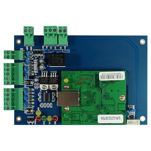 Controlador de acceso a red Wiegand de doble puerta IP con software de gestión incluido 2