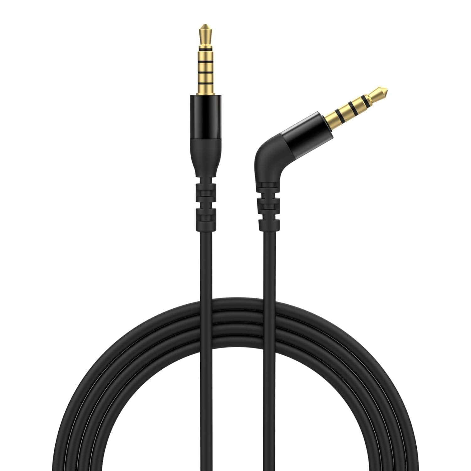 Lusgawer 3.5mm Audio Cable Compatible with SteelSeries Arctis Nova 1, Nova 3,Nova Pro Gaming Headset, Replacement Audio Extension Cable Cord Wire(Black, 4.9ft)