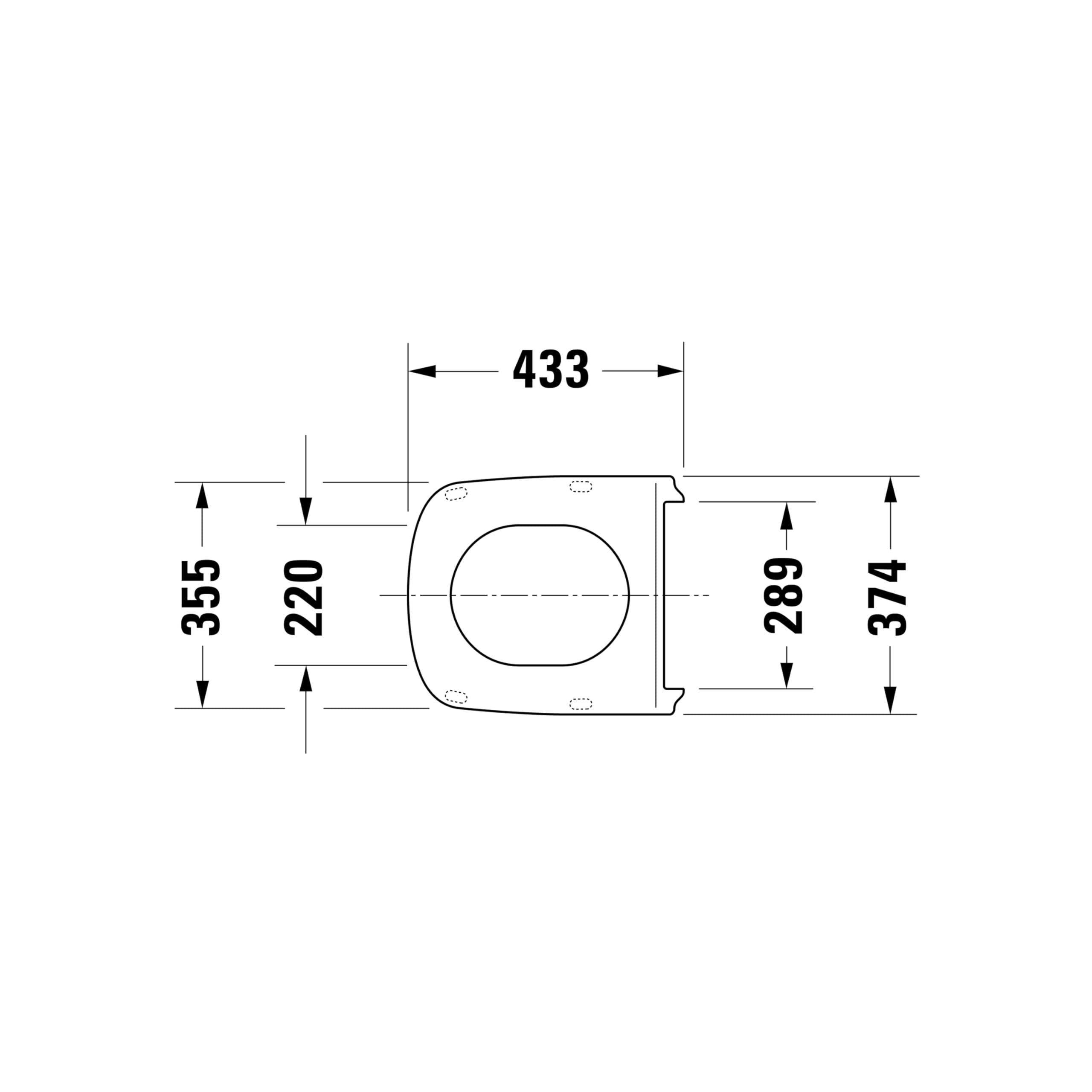 Duravit WC-Sitz DuraStyle, Toilettendeckel mit Absenkautomatik, Klodeckel aus Duroplast, mit Edelstahl Scharnieren, Weiß
