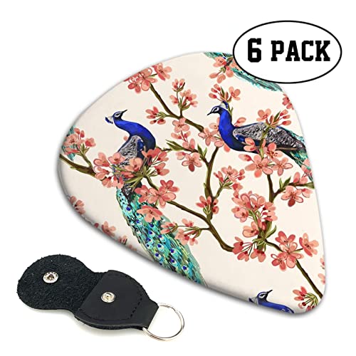 Peacock Lot de 6 médiators pour guitare acoustique, guitare électrique, basse, ukulélé – fins, moyens et épais. - Les Beatles, Paul McCartney, John Lennon, RIngo Starr, George Harrison Peacock Lot de 6 médiators pour guitare acoustique, guitare électrique, basse, ukulélé – fins, moyens et épais. – Image 3