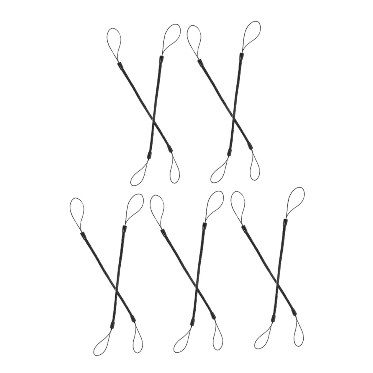 Housoutil Lost Lanyard for Pen 10pcs Elastic Tether Lanyard Spring Structure Pen Leash