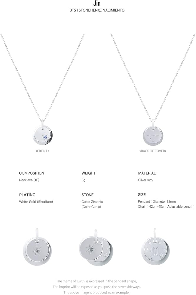 Amazon.com: BTS | STONEHENgE Moment of Light Jewelry Official Army