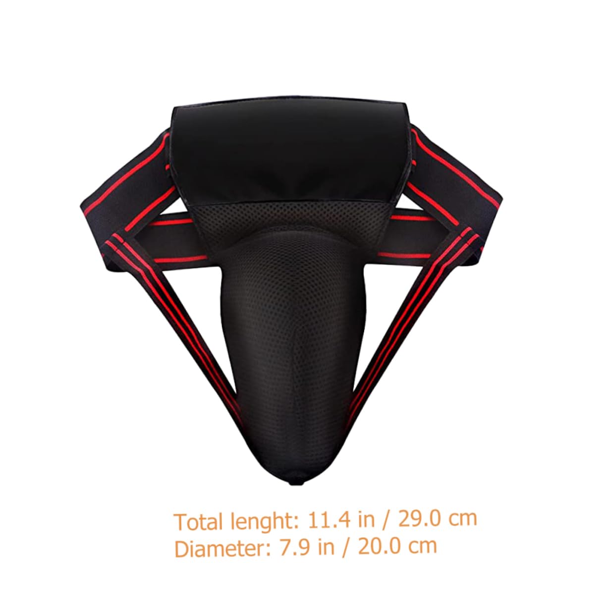 Wakauto Boxing Supply Integrated Groin Protector Comfortable Wear-Resistant Crotch Guard for Men Women Training Practice