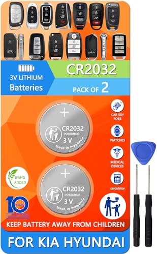 ZNLUMOX Key Fob Replacement Batteries for Hyundai KIA (Elantra Sonata