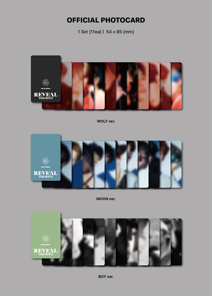 Amazon.com: (PLATFORM Ver.) THE BOYZ REVEAL 1st Album (WOLF/MOON