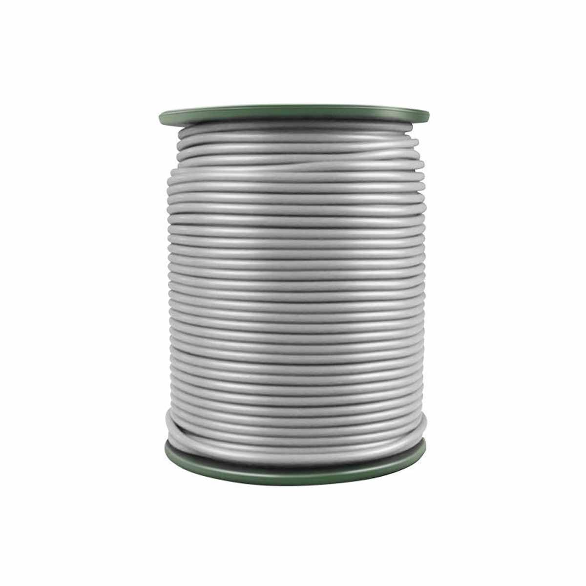 Pxamortel Grey Pvc Welding Round Rod Wire Pvc Welding Wire Plastic Welding Rods 4 Mm 100 M(Grey)