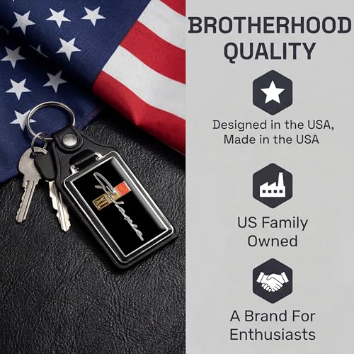 Image of Brotherhood Car Key Chain for Galaxie - Classic Models Keychain for Men and Women Gift Key Ring