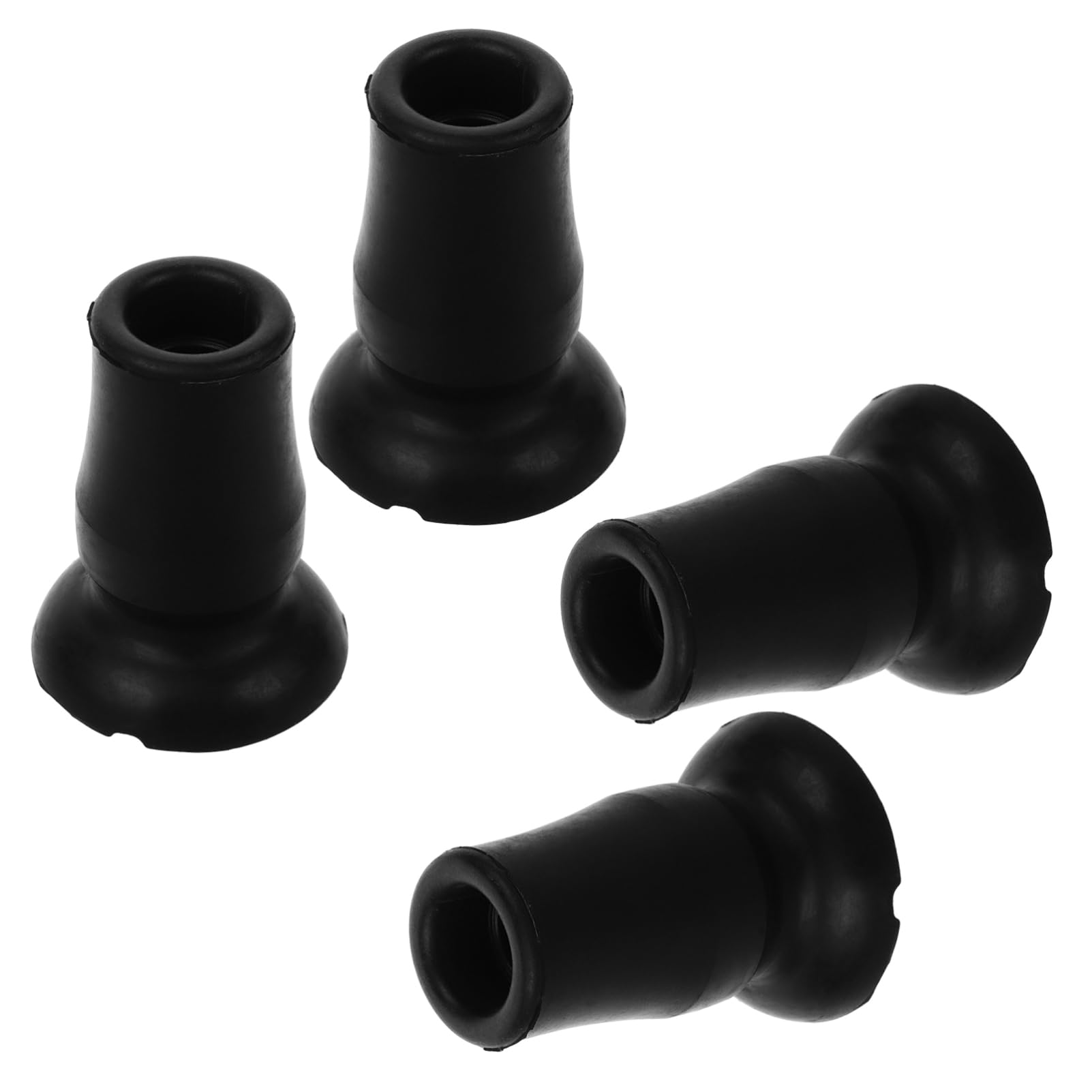 FRCOLOR 16stücke Gummifüße Für Gehstöcke Rutschfeste Langlebige Gummispitzen Für Wanderstöcke Und Krücken Für Trekking Und Outdoor-aktivitäten