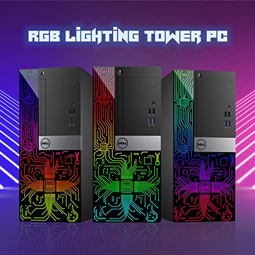 Image of Dell Gaming PC OptiPlex 3040 Tower Desktop Computer - Intel Core i7 6th Gen (3.40 GHz) - RX 550 4GB GDDR5-16GB RAM - 1TB SSD - Windows 11 Pro - Wi-Fi - Keyboard & Mouse - HDMI (Renewed)