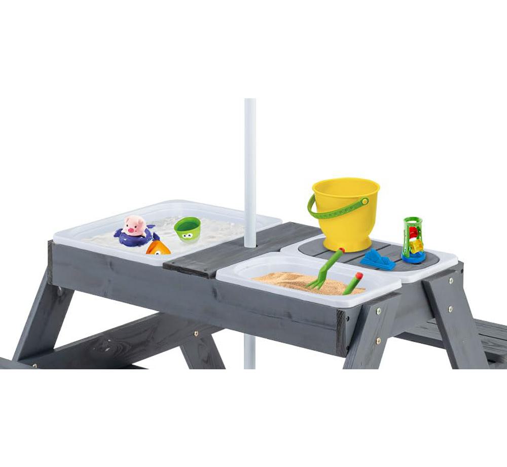 Amazon.com: HONEY JOY Kids Picnic Table, 4 in 1 Cedar Wooden Sand
