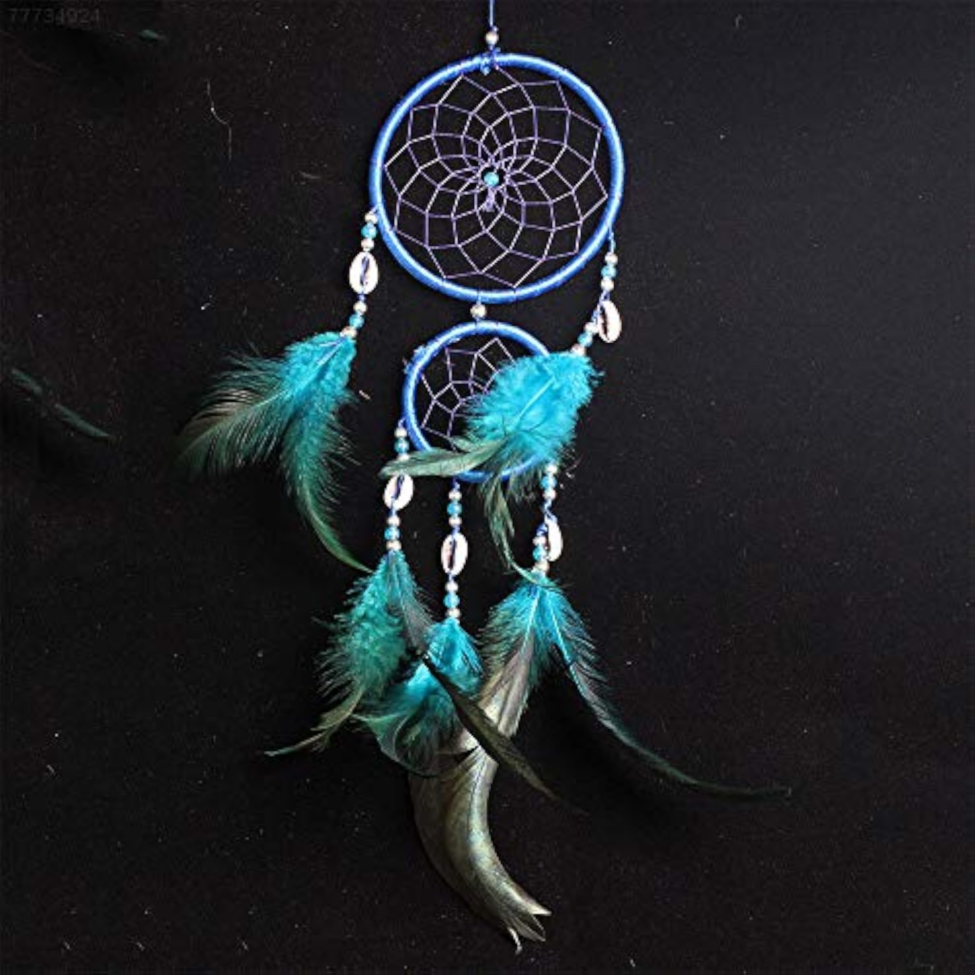 Handmade Dream Catcher Net with Feather Decor