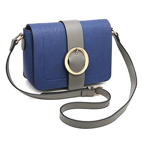 Women Vegan Leather Crossbody Shoulder Bags Fashion Purses Structured Messenger Bags