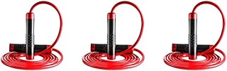 INOOMP 3pcs jump ropes for fitness jump rope for fitness Weighted Jump Rope Skipping Rope Adustable Jump Rope Aluminum Alloy Handle Jump Rope major rubber rope