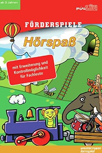 miniLÜK. Förderspiele. Hörspaß. Profiversion CD-ROM für Windows ab 95: Förderspiele Hörspaß: Profiversion