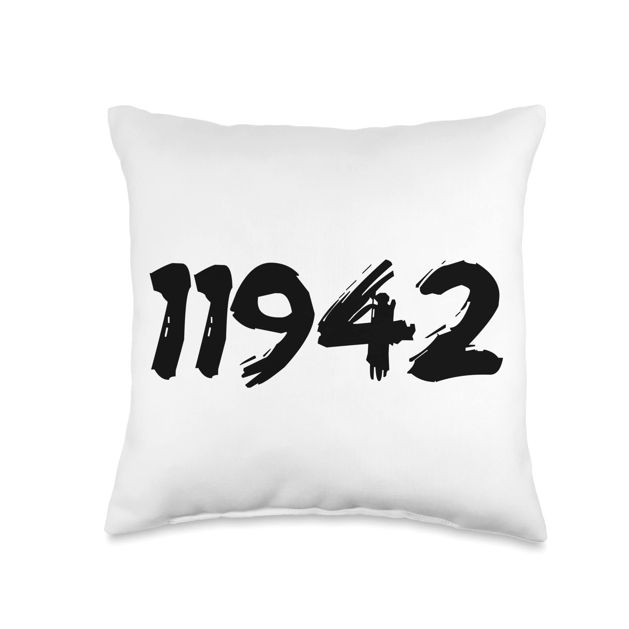 Local Hometown Pride Gifts Zipcode East Quogue NY Hometown Pride Local Zip 11942 Throw Pillow, 16x16, Multicolor