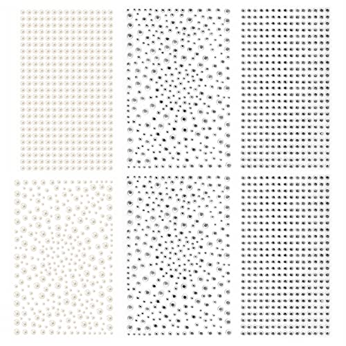 2100 Clear Rhinestone Stickers Self Adhesive Rhinestone And Pearl,Shiny Diamond Sticker For Face, Beauty, Makeup, Nail Art, Mobile Phone, Wedding Hair Decoration, Diy Crafts #TOP26