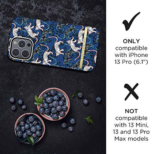 Coque iPhone 13 Pro antichocRichmond & Finch léopard bleu pour éviter les rayures d'écran - 2