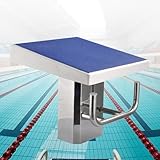 【Superficie antiscivolo per la massima sicurezza】: Progettata con una finitura testurizzata per prevenire gli scivolamenti, questa piattaforma per salti antiscivolo offre un appoggio sicuro sia che si pratichi ginnastica sul trampolino o si godano sessioni di nuoto all'aperto. I bordi del pannello della piattaforma di partenza sono arrotondati per prevenire danni, rendendolo più sicuro da usare.