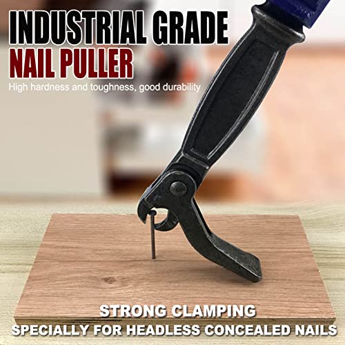 Oumefar Nail Puller, Pry Bar Puller High Carbon Steel Nail Pullers Bar Woodworking Tool, Nail Puller Pliers Hand Tool for Woodworking Maintenance - Image 3