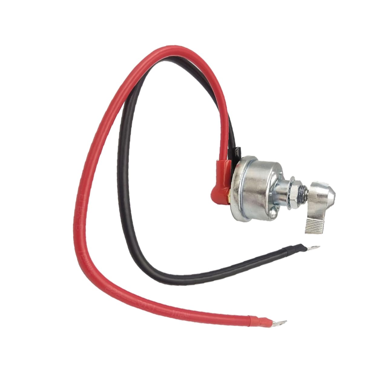 JECOMPRIS Battery Shut off Switch Knob Style Professional Car Battery Disconnector Silver