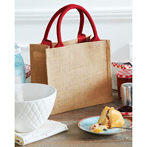 Westford Mill Mini-Jute-Geschenktüte (6 Liter), beige (Beige) - UTBC2791_1