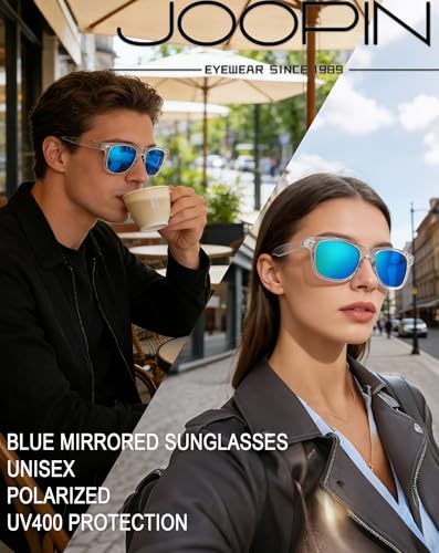Image of Joopin Square Sunglasses Polarized UV400 Designer Sun Glasses Men Women